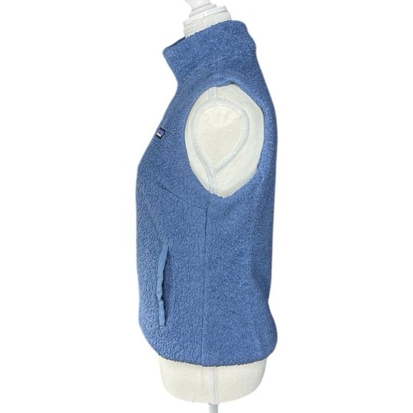 Patagonia Women's Wolly Blue Los Gatos High-Pile Fleece Vest S/C35‎ - Picture 3 of 15